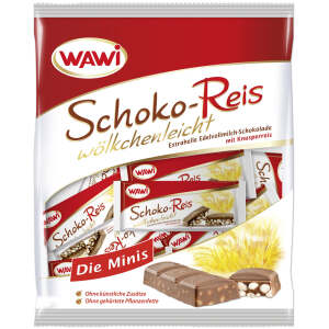 Wawi Schoko-Reis Edelvollmilch Minis 200g - Wawi