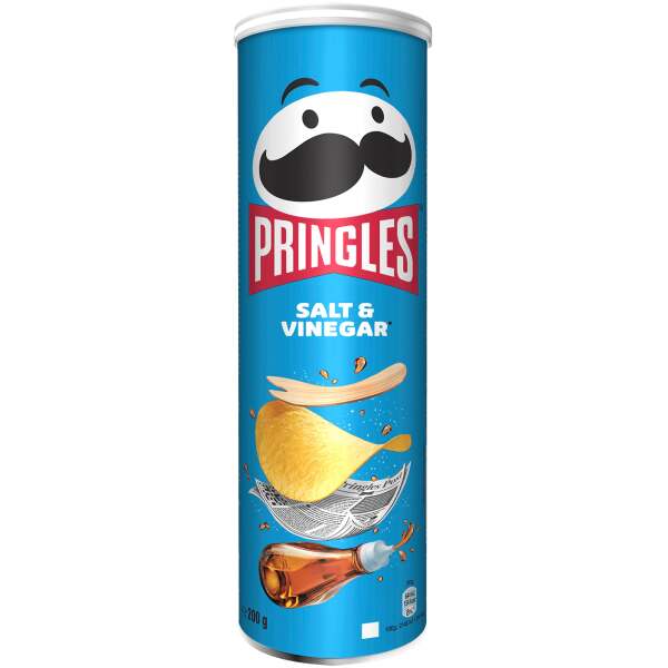 Pringles Salt & Vinegar 185g - Pringles