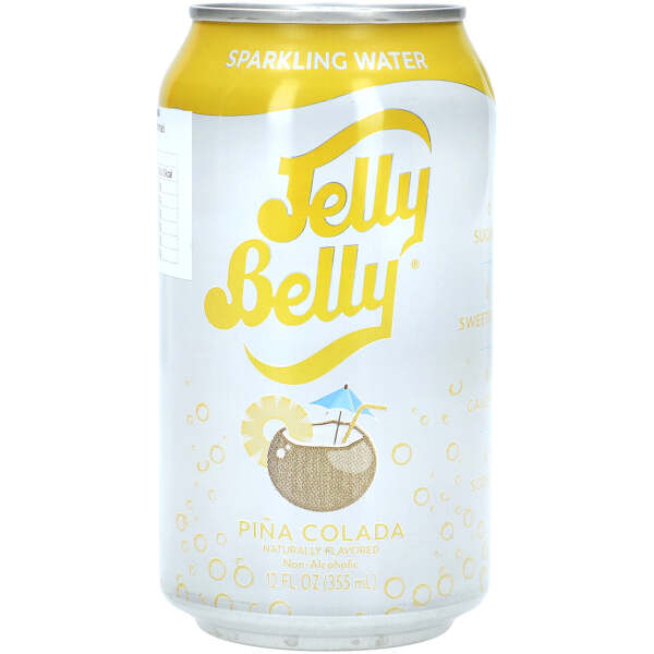 Jelly Belly Sparkling Water Piña Colada 355ml - Jelly Belly