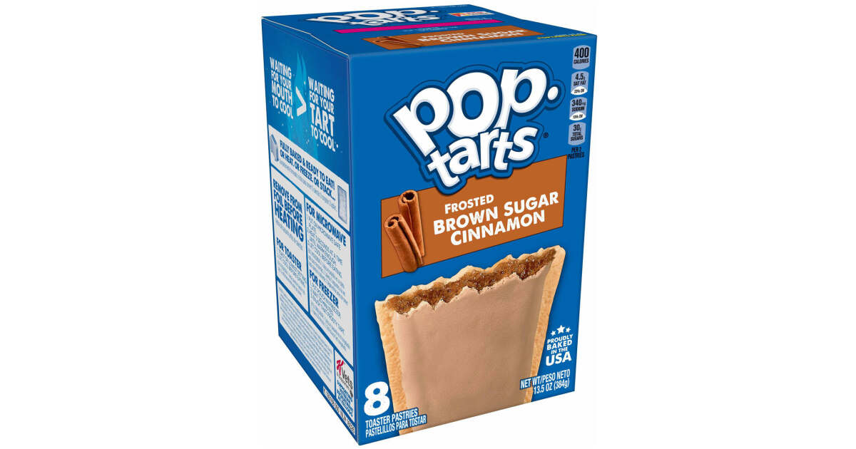 Kelloggs Pop Tarts Frosted Brown Sugar Cinnamon Sweetsch 4630