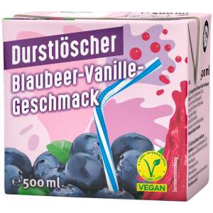 Durstlöscher Blaubeere-Vanille 500ml - Durstlöscher