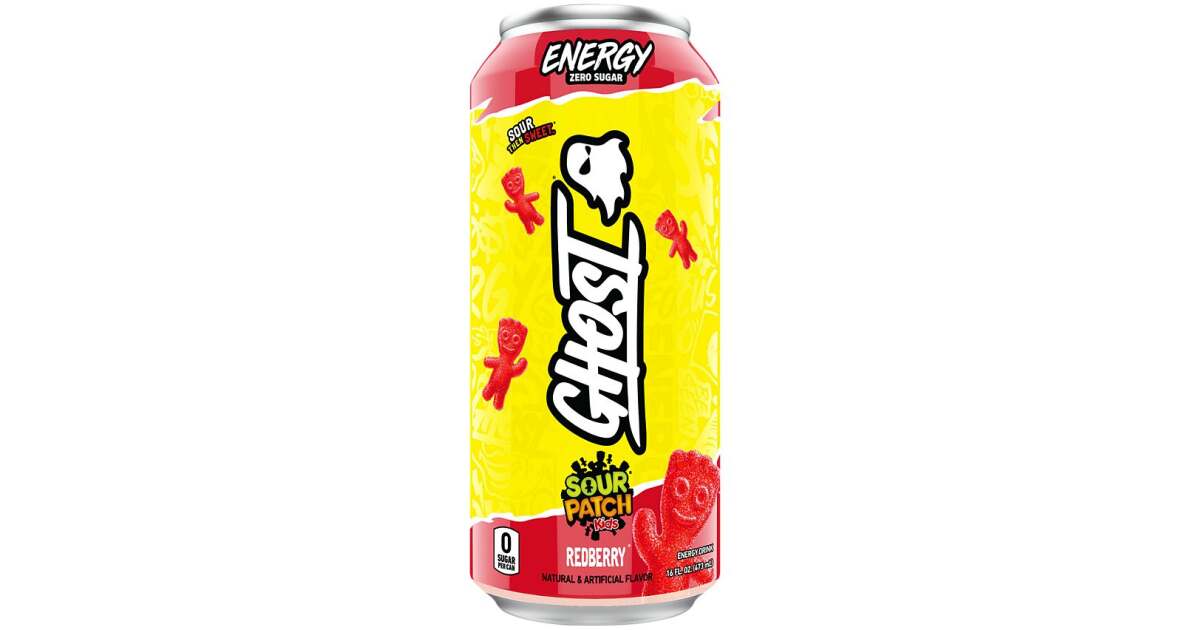 Ghost Energy Redberry Sour Patch 473ml | Sweets.ch