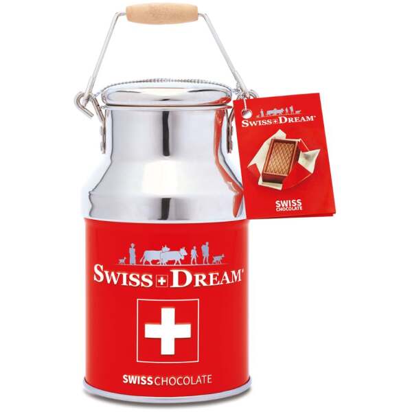 Image of Swiss Dream Milchtopf rot 100g bei Sweets.ch