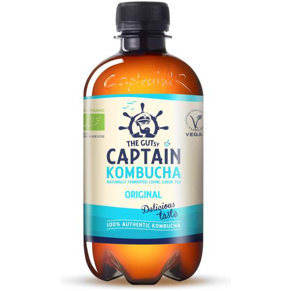 The GUTsy Captain Kombucha Original 400ml - Captain Kombucha
