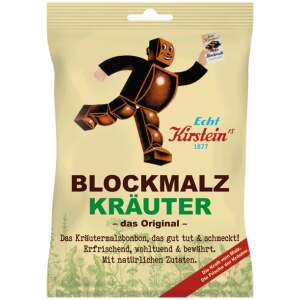 Blockmalz Kräuter Bonbons 75g - Echt Kirstein's
