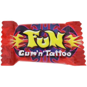 Fun Gum'n'Tattoo 4.5g - Sweets