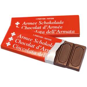 Militärschoggi - Armee Schokolade 50g - Chocolat Stella