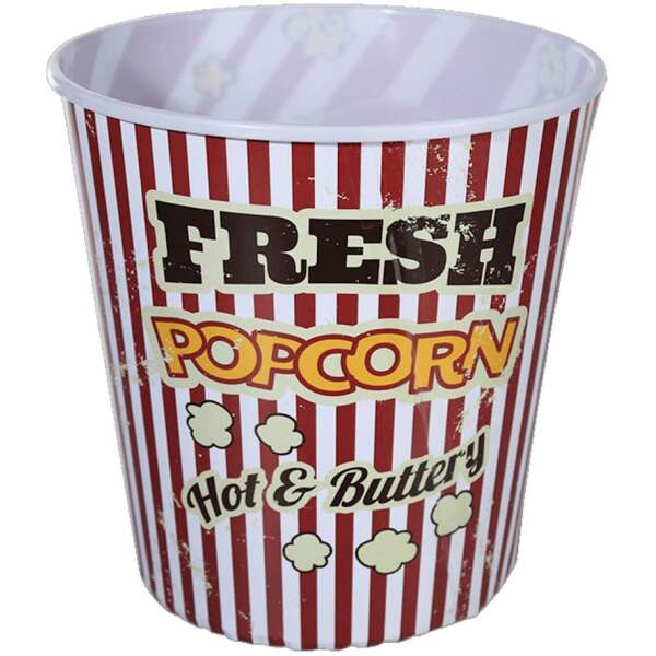 Popcorn Eimer 18cm x 18cm Fresh Popcorn
