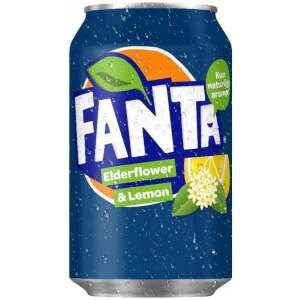 Fanta Elderflower & Lemon 330ml - Fanta