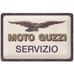 Nostalgic Art - Moto Guzzi Schild Retro - Nostalgic Art