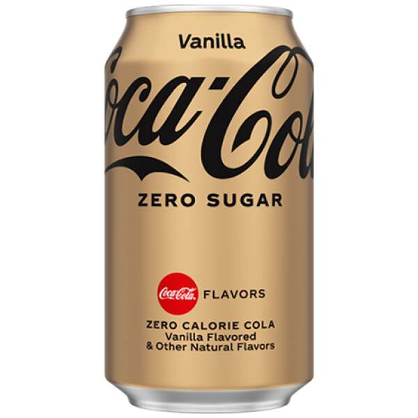 Coca Cola Vanilla Zero USA 355ml - Coca Cola