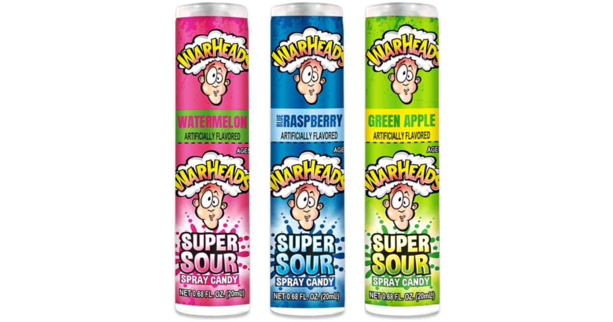 Warheads Super Sour Spray 20ml 3er Set Sweets.ch