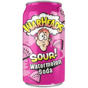 Warheads Watermelon Sour Soda 355ml - Warheads