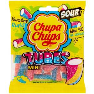 Chupa Chups Tubes Mini Sour 90g - Chupa Chups