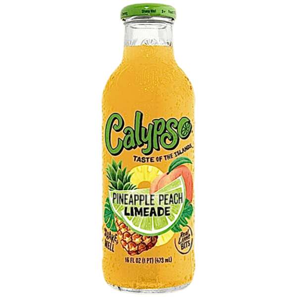 Calypso Pineapple Peach Lemonade 473ml - Calypso