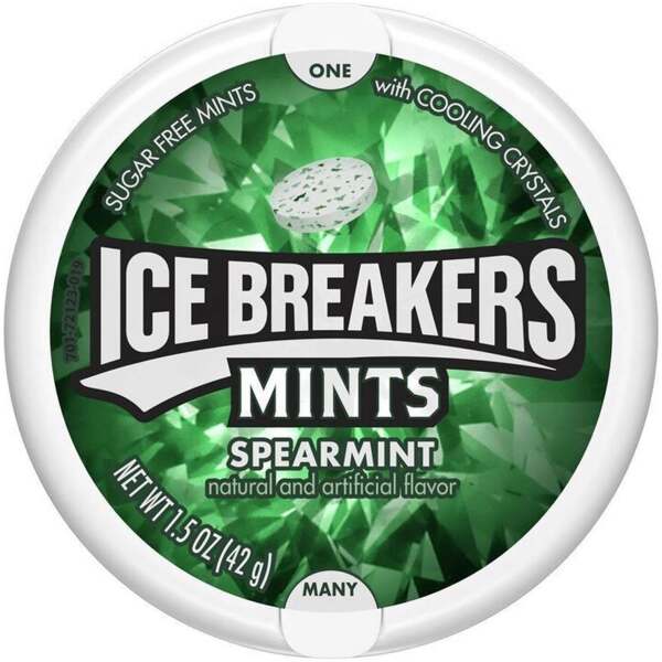 Ice Breakers Mints Spearmint sugarfree 42g - Ice Breakers