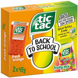 tic tac Back to School-Set 2x49g - tic tac