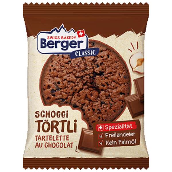 Berger Schoggi-Törtli 50g