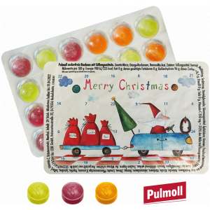 Pulmoll Mini Adventskalender Weihnachtsmann - Pulmoll