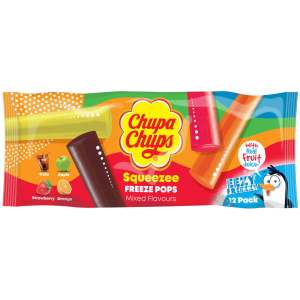 Chupa Chups Squeezee Freeze Pops 12 Stück - Chupa Chups