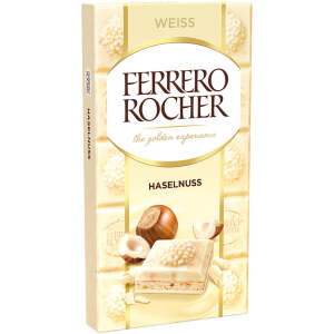 Ferrero Rocher Tafel Weiss 90g - Ferrero