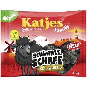 Katjes Family Schwarze Schafe süss-würzig 250g - Katjes
