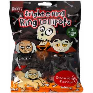 Becky's Frightening Ring Lollipops 90g - Becky's