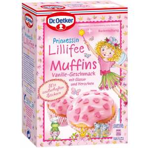 Dr. Oetker Prinzessin Lillifee Muffins Vanille 397g - Dr. Oetker