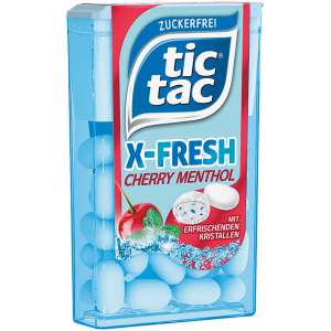 tic tac X-Fresh Cherry Menthol 16.4g - tic tac