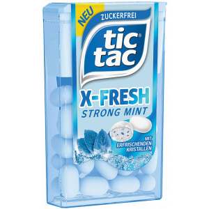 tic tac X-Fresh strong mint 16.4g - tic tac