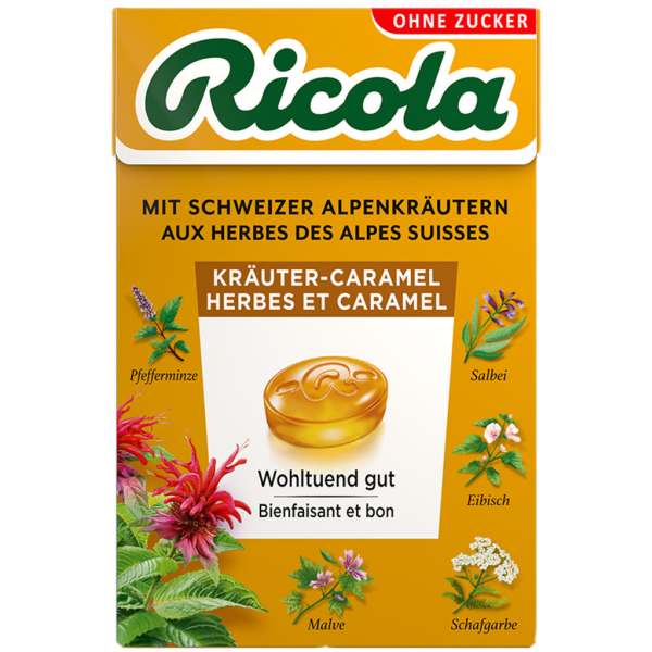 Ricola Kräuter-Caramel Box 50g - Ricola