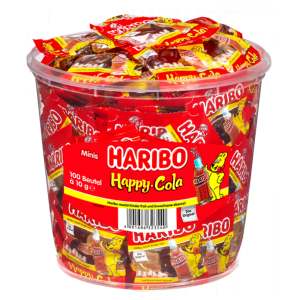 Haribo Happy Cola Minis 100x10g - Haribo