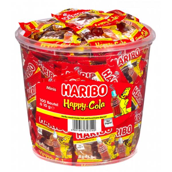 Haribo Happy Cola Minis 100x10g