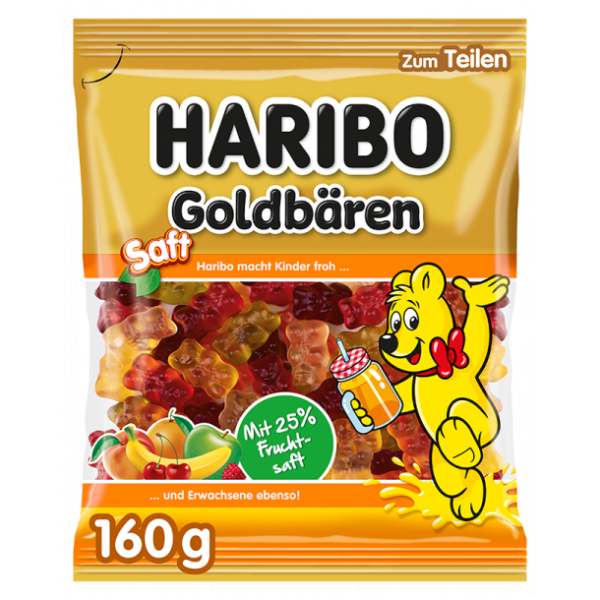 Haribo Saft Goldbären 160g - Haribo