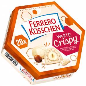 Ferrero Küsschen White Crispy 20er - Ferrero
