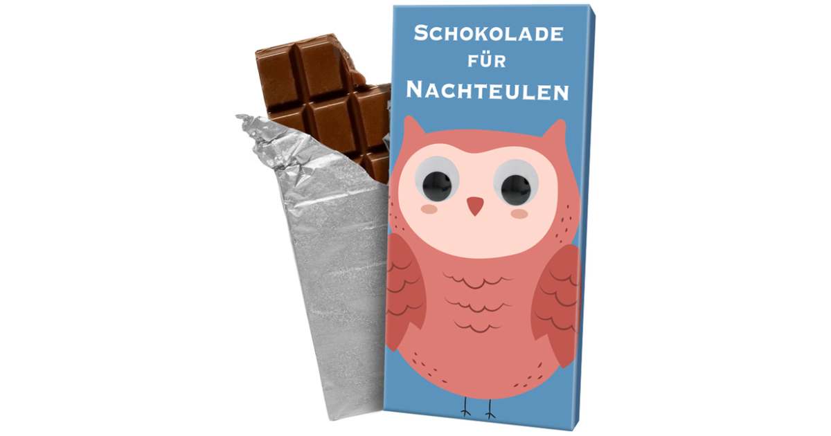 Schokolade für Nachteulen 100g Sweets.ch