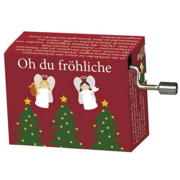 Handkurbel Musikdose Oh du fröhliche