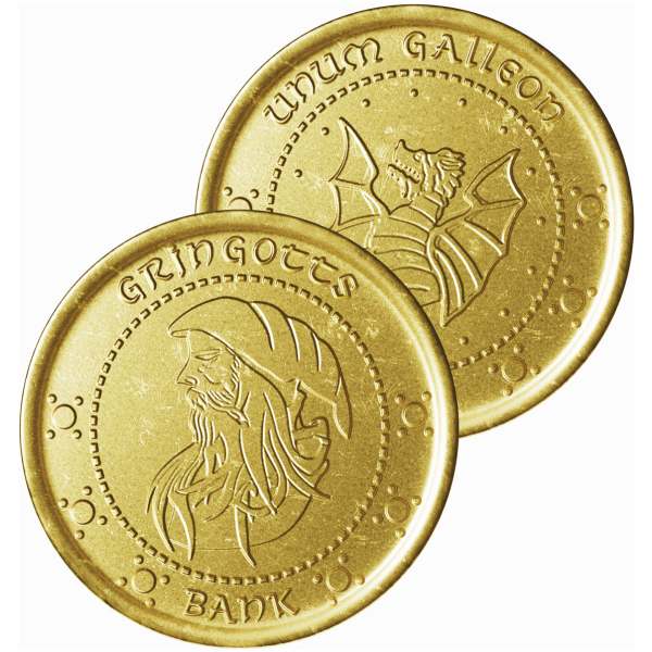 Harry Potter Gringott's Chocolate Coin 23g - Jelly Belly