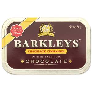 Barkleys Chocolat Mints Cinnamon 50g - Barkleys