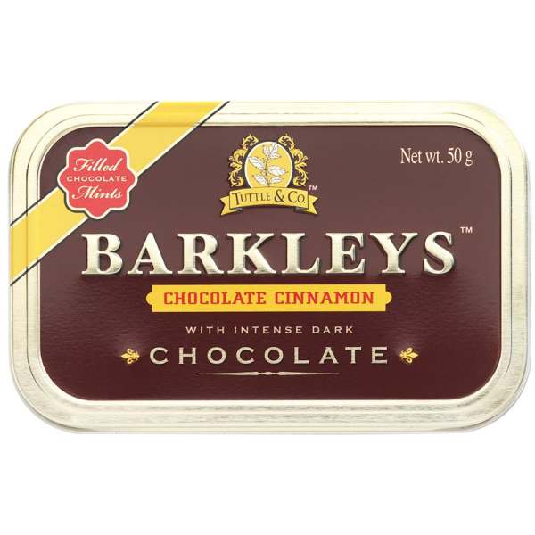 Barkleys Chocolat Mints Cinnamon 50g - Barkleys
