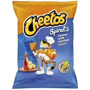 Cheetos Spirals Cheese with Ketchup 130g - Cheetos