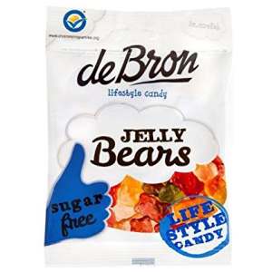 de Bron Jelly Bears sugarfree 90g - de Bron