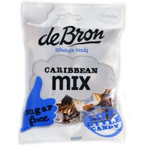 de Bron Caribbean Mix sugarfree 90g - de Bron