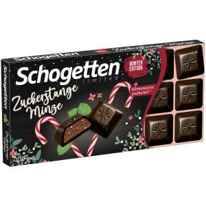 Schogetten Winter Edition Zuckerstange Minze 100g - Schogetten