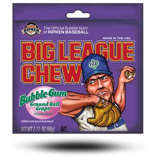 Big League Chew Grape 60g - Big League Chew
