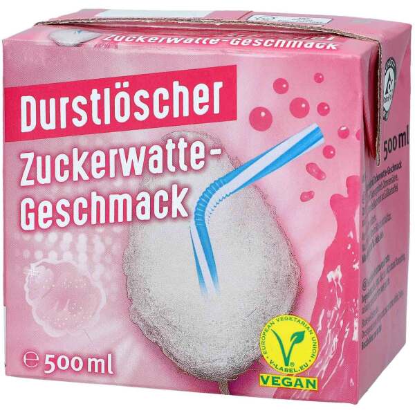 Durstlöscher Zuckerwatte 500ml