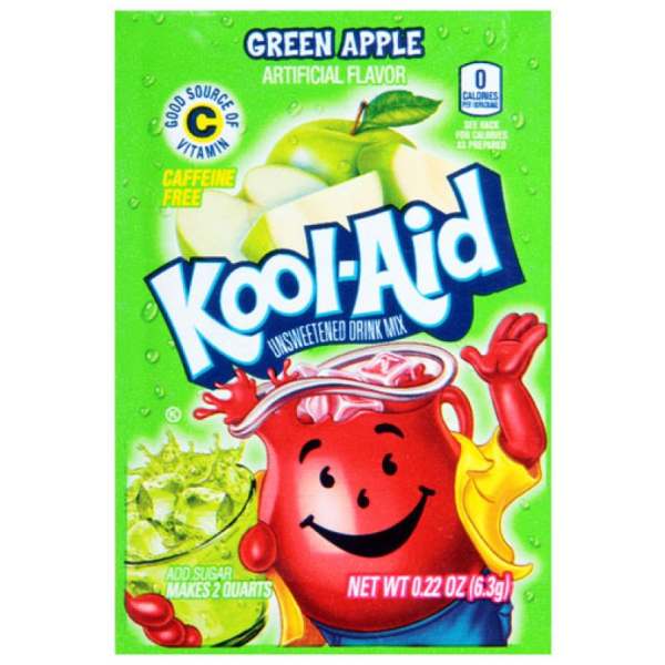 Kool-Aid Bag Green Apple 6.3g - Kool-Aid