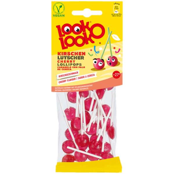 Look-O-Look Kirschenlutscher 77g