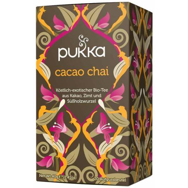 Pukka Cacao Chai Tee 20 Stück