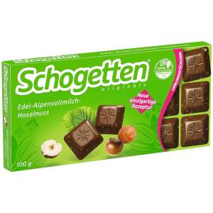 Schogetten Edel-Alpenvollmilch-Haselnuss 100g - Schogetten